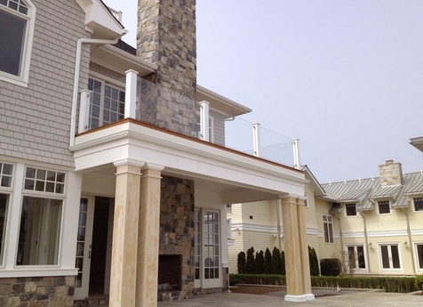 Custom Glass Railing in NJ